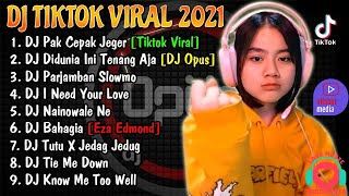DJ TIKTOK TERBARU 2021 DJ PAK CEPAK CEPAK JEGER TIKTOK VIRAL FULL BASS REMIX TERBARU 2021