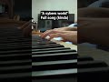 I tried :3#deltarune #piano #music #games #fyp