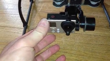 DYS 3 Axis Gopro Brushless Gimbal Problem