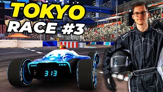 I played TrackMania Formula E - Tokyo Race #3!