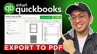 How to Export & Save QuickBooks Online Reports as PDF (QBO 2026)