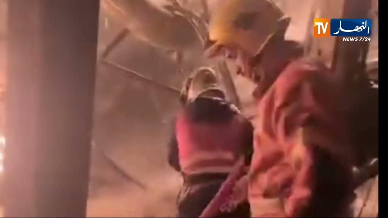 إندلاع حريق في مركب معالجة الغاز “ألرار” بمنطقة الإنتاج في إليزي