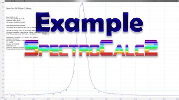 SpectroCalc2 Example