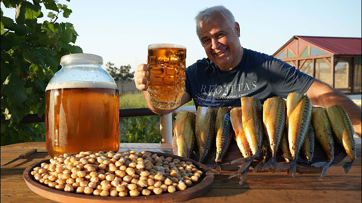 SMOKED MACKEREL, CHICKPEAS and LEGENDARY BAKU BEER. ENG SUB
