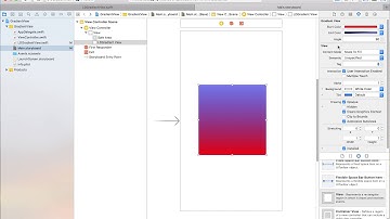 Creating a Gradient Directly in an Xcode Storyboard