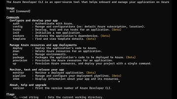 What is the Azure Dev CLI (AZD) and How Can You Use It?
