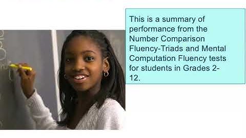 aimsweb Plus   Number Sense Fluency