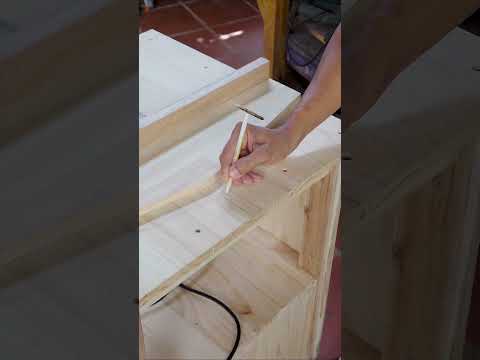 Amazing woodworking technique skills for table Router #woodworking #shorts #trending