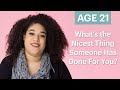 70 Women Ages 5-75 Answer: What's the Nicest Thing Someone Has Done For You? | Glamour