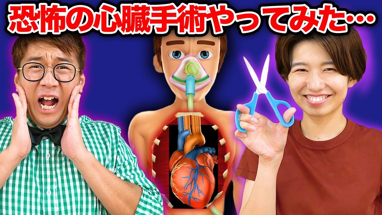 りょうけん 【バカゲー】恐怖！？心臓の手術ゲーム実況プレイしてみた！