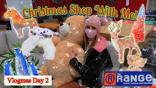 COME CHRISTMAS SHOPPING WITH ME! *NEW IN THE RANGE 2020* | VLOGMAS DAY 2