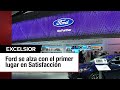 Ford obtiene el primer lugar en Satisfacción en el Proceso de Ventas por J.D. Power