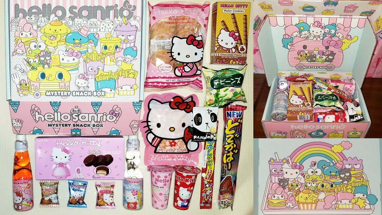 A client brought me a sanrio mystery snack box & this was what was inside!  : r/sanrio