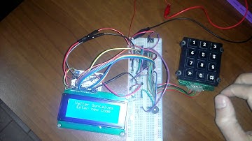 code lock system (PIC16F873A)