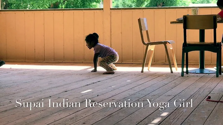 Supai Indian Reservation Yoga Girl