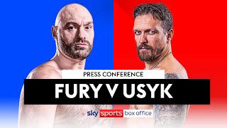 Tyson Fury Vs Oleksandr Usyk! | Live Press Conference