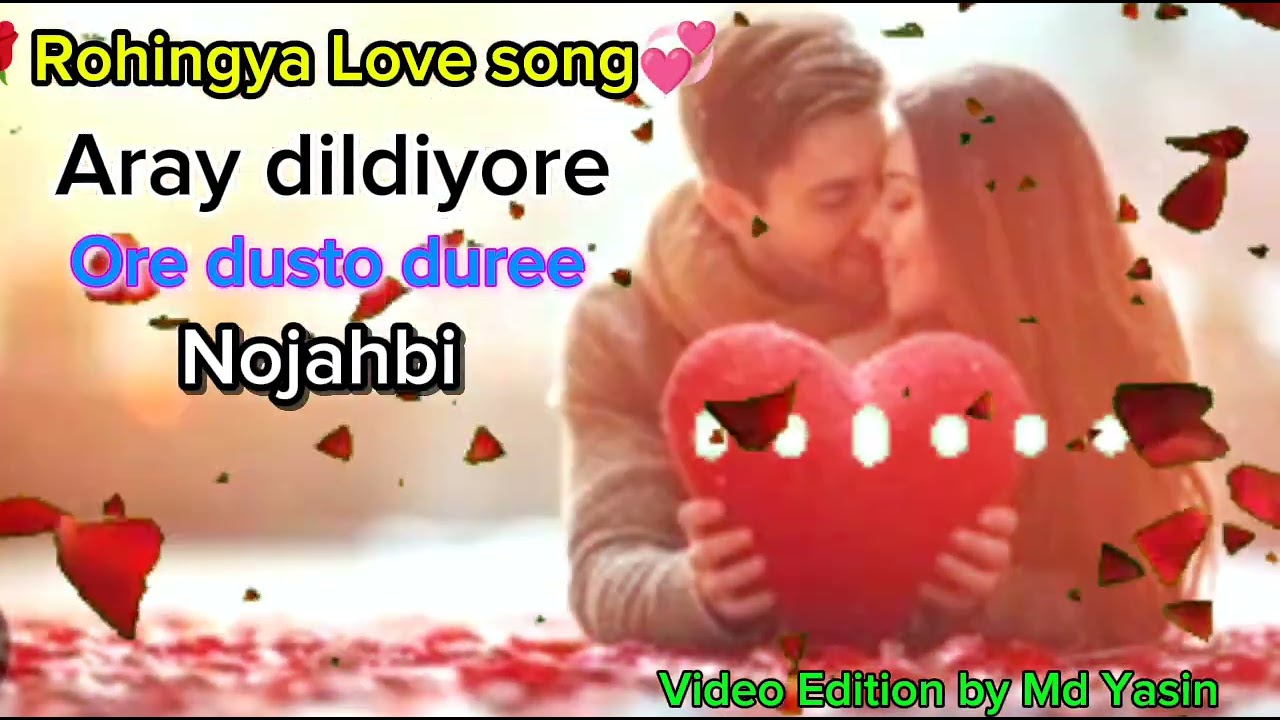 {Aray dildiyore ore dusto duree nojahbi }+Rohingya Love Song🌹💞🎹|Rohingya song