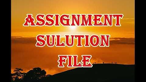 CS201 Assignment No. 3 Spring 2020 Solution by Tanveer Online Academy || CS201 Assignment 3
