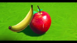 Consume an apple and a banana