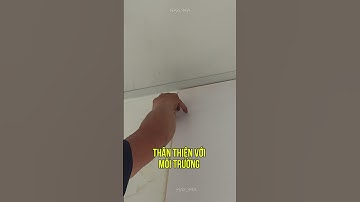 Tấm nhựa ốp tường nano trắng cải tạo tường nhà ngăn ẩm mốc | Tấm ốp nhựa nano | Haroma