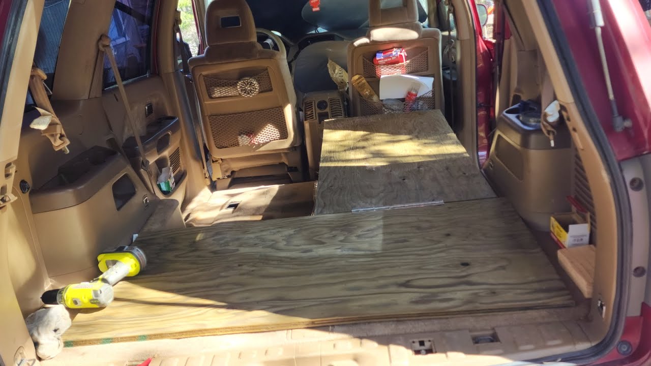 Honda Pilot Camper Conversion Build - YouTube