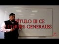 Título III CE. Cortes Generales.