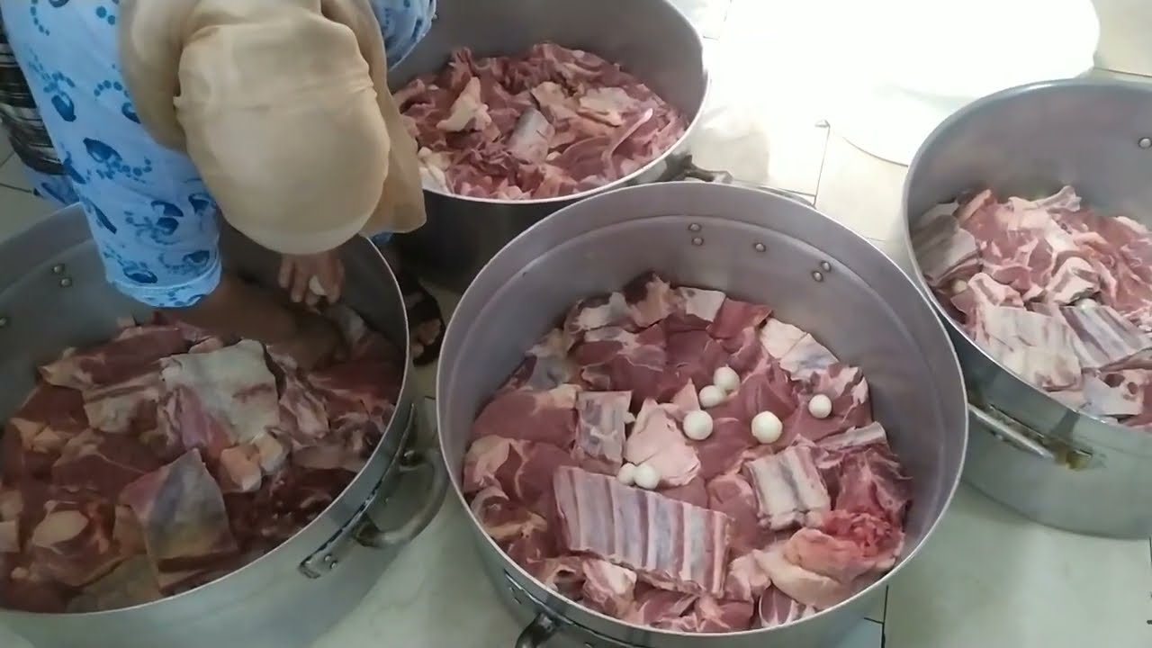 بغتي تعلمي طيبي كمية كبيرة من لحم اعراس والمناسبات مع جميع تفاصيل واسرار نجاح 👌✔️