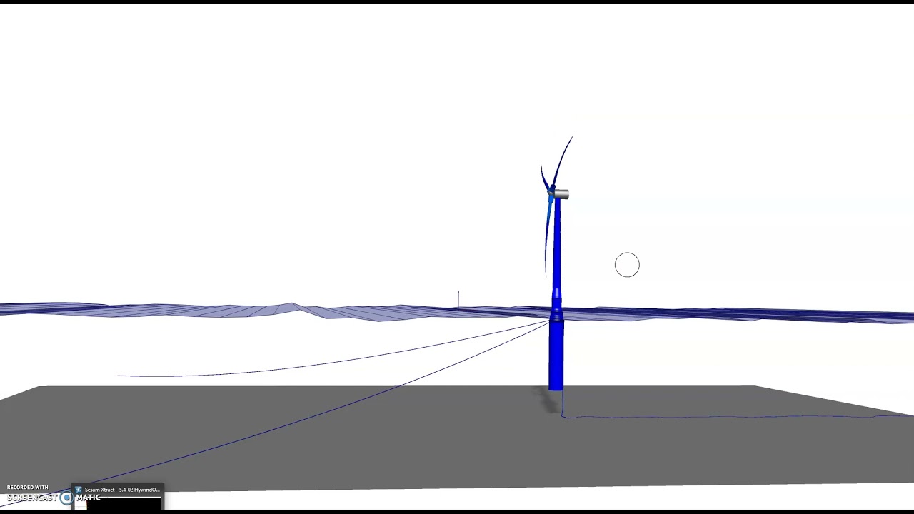SPAR Floating Wind Turbine