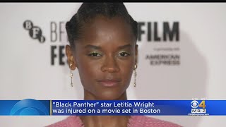 Letitia Wright Injured Filming Stunt On 'Black Panther 2' In Boston