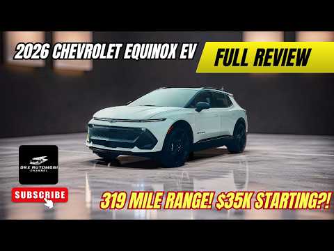 TESLA MODEL Y KILLER? 2026 Chevrolet Equinox EV Drive, Range & Specs.