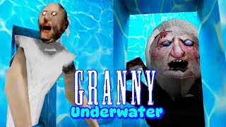 Granny's House In Underwater Atmosphere Full Gameplay | Granny v1.8.1 Underwater Atmosphere Mod