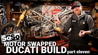 SoSo Cycles Ducati 916 Build Part 11: Getting it together