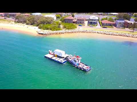 Ettalong Beach, Sydney - NSW, Australia - Aerial Drone Footage