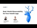 Webinar: Real-world observability for your Vaadin app