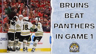 Bruins Beat Panthers in Game 1 | The Skate Pod, Ep. 313