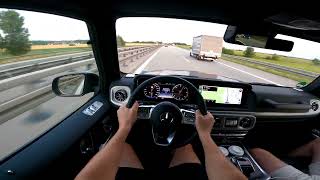 2022 G 400d Full Throttle highway/autobahn