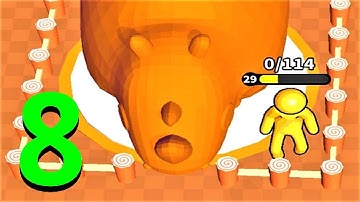 🪜 Dig Deep 💎 GAMEPLAY Part 8 NEW Monuments + NEW Holes 11-12 (Android, iOS)