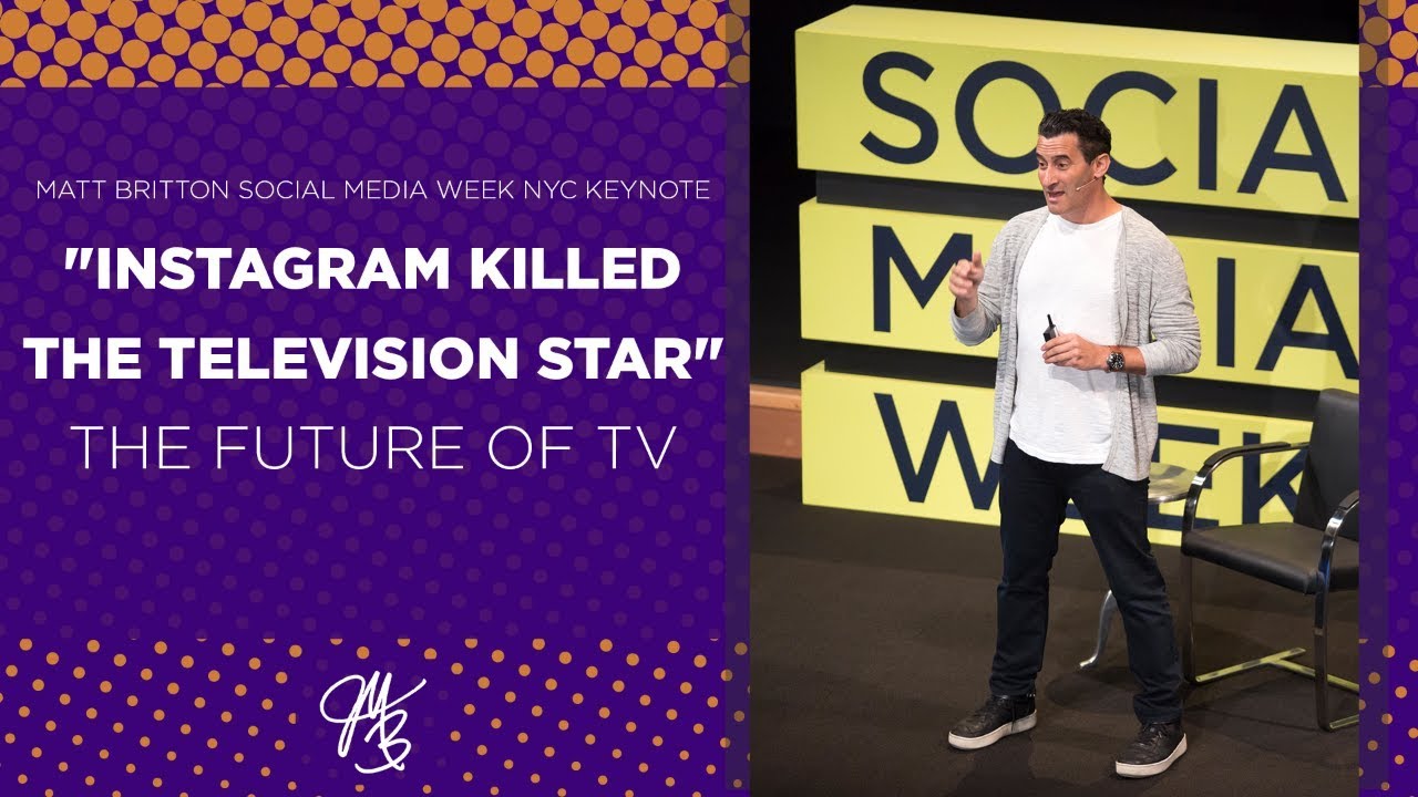 Matt Britton Social Media Week NYC Keynote - 3/1/17 "Instagram ...