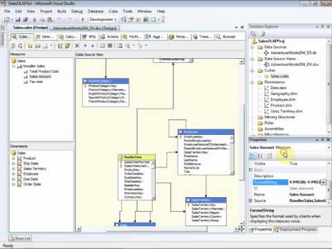 Create Cube Microsoft Aanalysis Service