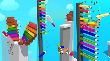 Slice It All Gameplay Level 12 - All Levels Gameplay Android,Ios