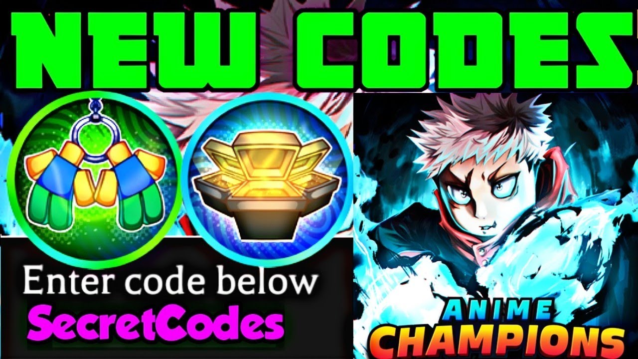 NEW* WORKING CODES FOR ANIME CHAMPIONS SIMULATOR! ROBLOX ANIME