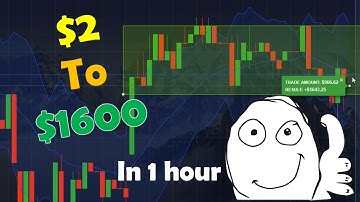 2$ to 1600$ in pocket option trading - Binary option is a scam - check the description