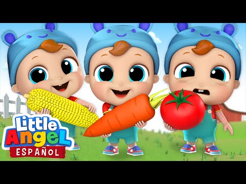 Las Verduras Te Hacen Bien 🍅🥕🥦 | Canción de los Vegetales | Little Angel Español