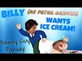 Billy kramer as peter griffin wants ice cream family guy parody