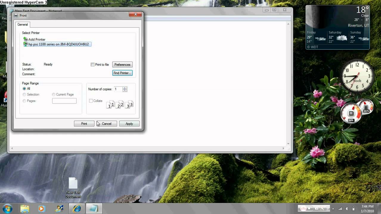 how to make your wired printer wireless - YouTube