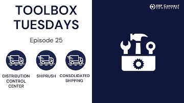 Toolbox Tuesday - Episode 25: Distribution and Shipping Tools