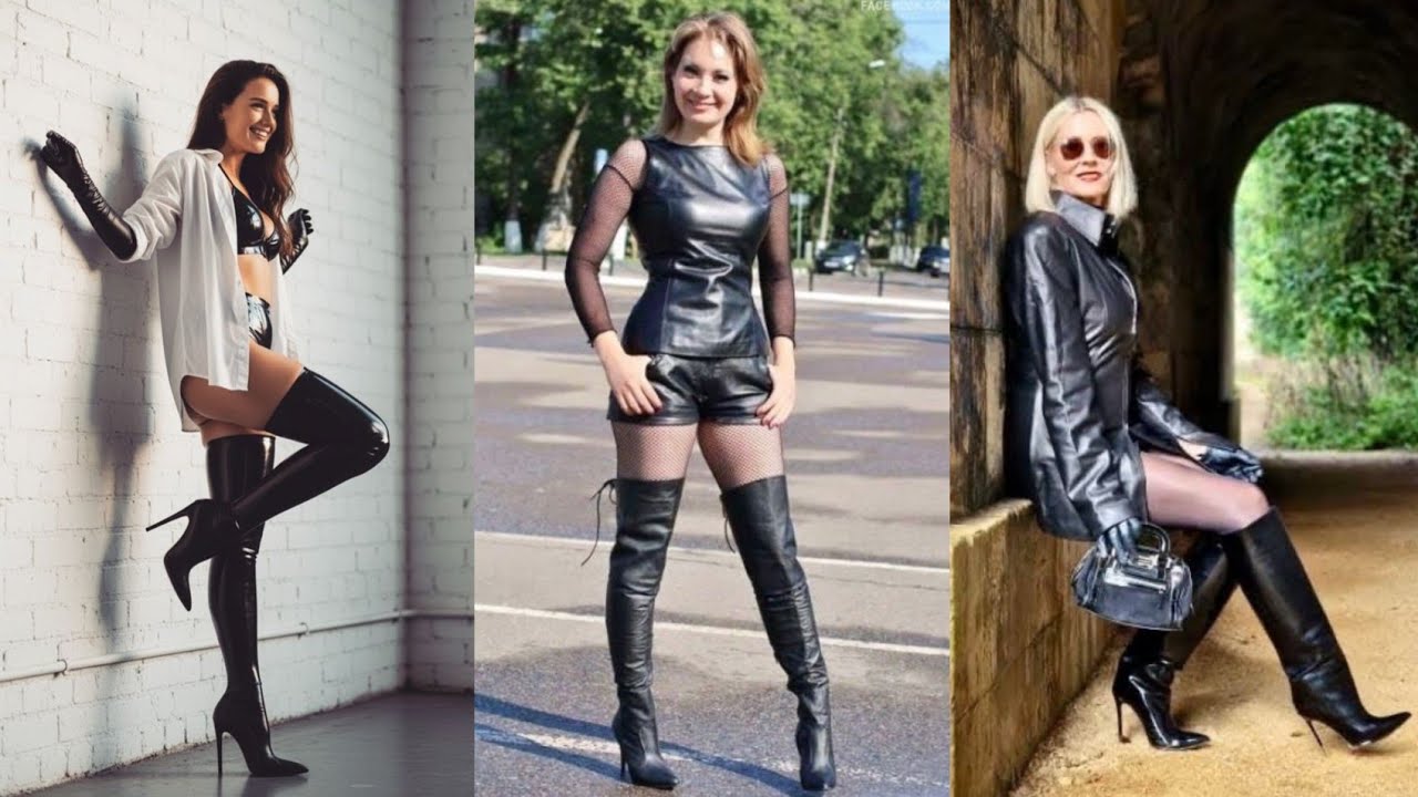 Leather Long Boots | Elegant Classic Style@LeatherFocus #womensboots