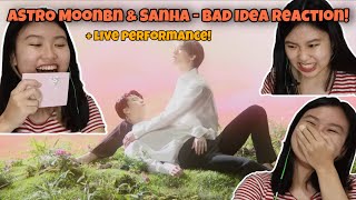 ASTRO Moonbin & Sanha - Bad Idea MV + Live Performance First Time Reaction!