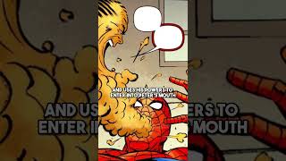 Sandman Fills Spiderman With Sand