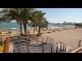 Andaz Dubai The Palm - outdoor pool and beach tour.